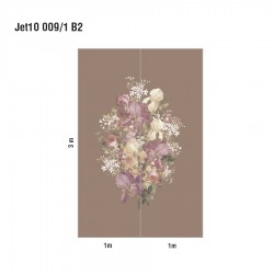 Панно Loymina Jetset Fleur de Lis Jet10 009/1 B2 3x2 м