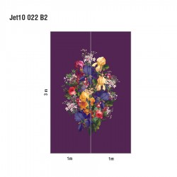 Панно Loymina Jetset Fleur de Lis Jet10 022 B2 3x2 м