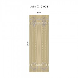 Панно Loymina Sialia Julia Q12 004, общий размер и схема панно