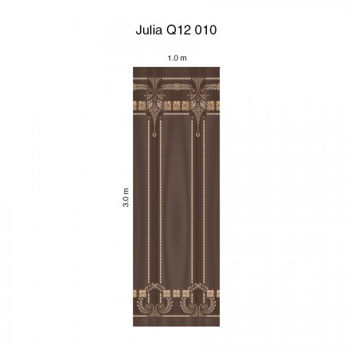 Панно Loymina Sialia Julia Q12 010, общий размер и схема панно