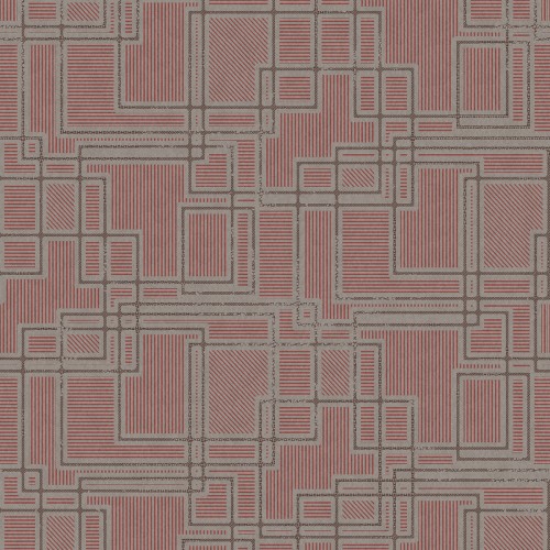 Обои Architector Mondrian Retro bauhaus lines KTM1718
