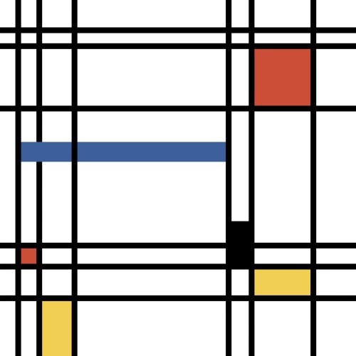 Панно Architector Mondrian Mural KTM1001M