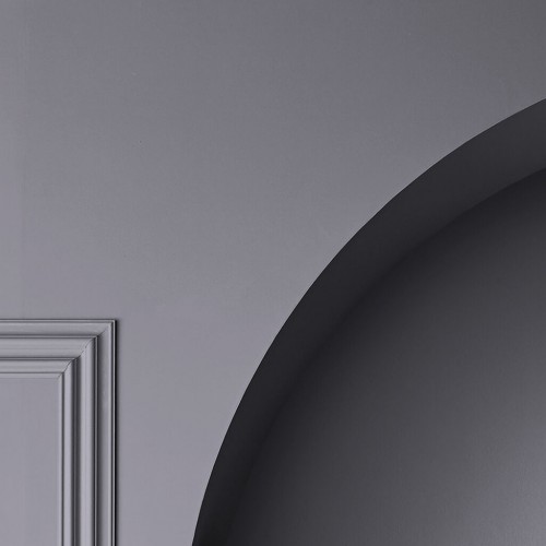 Краска Graham & Brown цвет Lilla Durable Matt Emulsion 0,1 л фото в интерьере