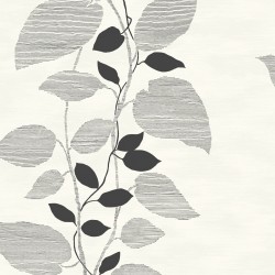Обои Architector Black & white Leaves 1303200
