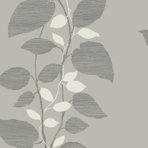 Обои Architector Black & white Leaves 1303201