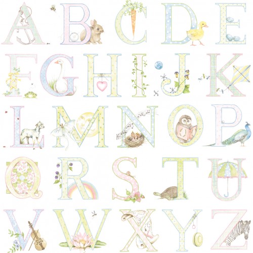 Обои Architector Little Genius Day Dreamers Alphabet DA62001