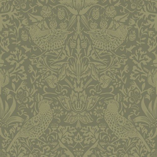 Обои Architector British Heritage Strawberry thief KT20704 Обои Architector British Heritage Strawberry thief KT20704