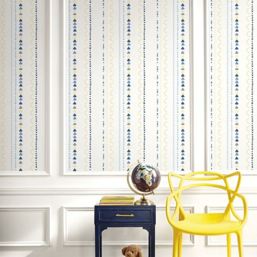 Обои KT Exclusive Playdate Adventure Stripes FA40102 Обои KT Exclusive Playdate Adventure Stripes FA40102
