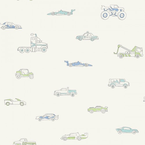 Обои KT Exclusive Playdate Adventure Cars FA40302 Обои KT Exclusive Playdate Adventure Cars FA40302