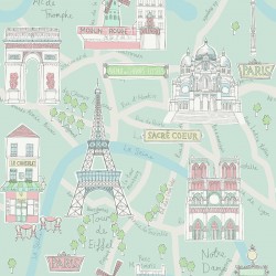 Обои KT Exclusive Playdate Adventure Paris FA40604