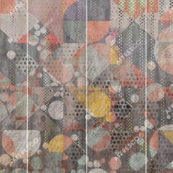 Панно Affresco New Art RE155-COL3 2x2,68 м, панно из нескольких рулонов