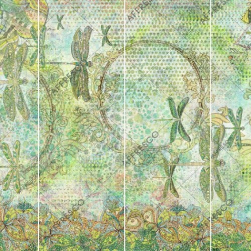 Панно Affresco New Art RE152-COL1 2x2,68 м, панно из нескольких рулонов