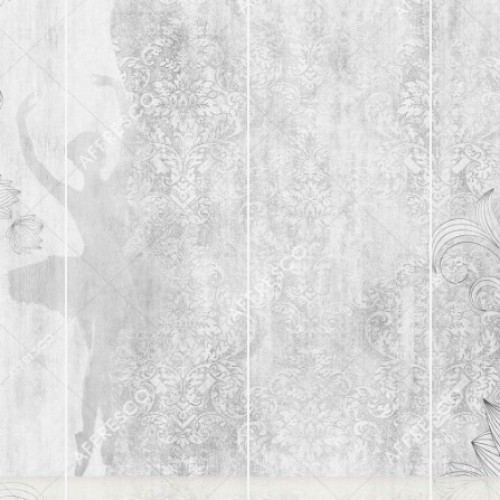Панно Affresco New Art RE208-COL1 2x2,68 м, панно из нескольких рулонов