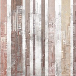 Панно Affresco New Art RE149-COL3 2x3,35 м, панно из нескольких рулонов