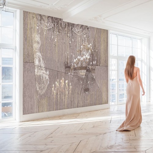 Панно Affresco New Art RE182-COL2 2x2,68 м фото в интерьере