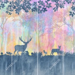 Панно Affresco New Art RE187-COL4 2x2,68 м
