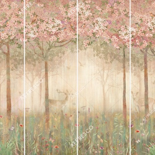 Панно Affresco Сказки AB693-COL3 2x2,68 м