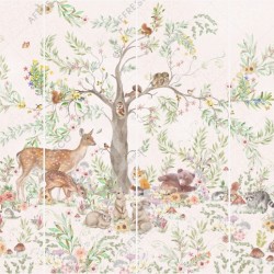 Панно Affresco Сказки SN611-COL3 2x2,68 м