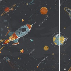 Панно Affresco Сказки OF647-COL4 2x2,68 м
