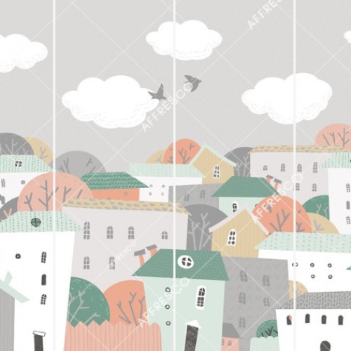 Панно Affresco Сказки OF619-COL1 2x2,68 м
