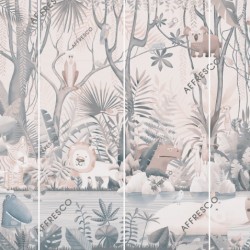 Панно Affresco Сказки AB614-COL2 2x2,68 м