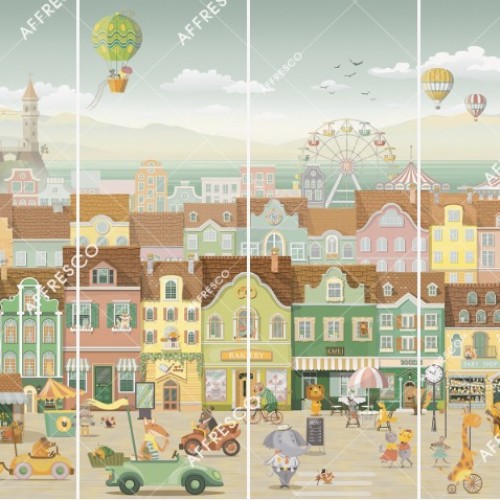 Панно Affresco Сказки ZK673-COL4 2x2,68 м