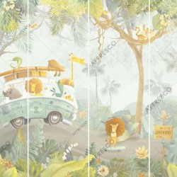 Панно Affresco Сказки ML664-COL2 2x2,68 м