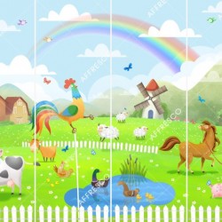 Панно Affresco Сказки IL662-COL1 2x2,68 м