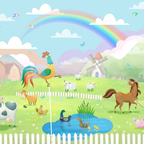 Панно Affresco Сказки IL662-COL3 2x2,68 м