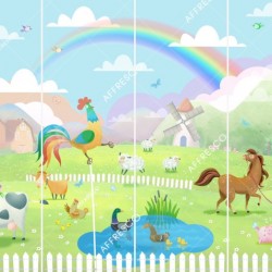 Панно Affresco Сказки IL662-COL3 2x2,68 м