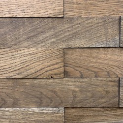 Деревянные стеновые 3D-панели Difard Charbon 3421-1107 420×58×8