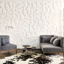 Стеновая панель под покраску Orac Decor Modern Cubi W102 333×333×25