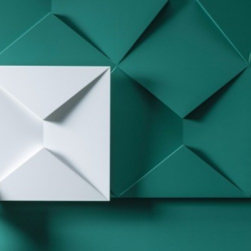 Стеновая панель под покраску Orac Decor Modern Envelope W106 333×333×29