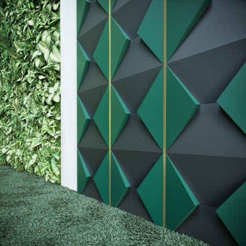 Стеновая панель под покраску Orac Decor Modern Envelope W106 333×333×29
