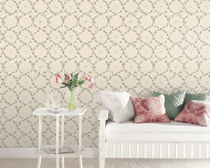 Обои Aura Flourish AF37745 фото в интерьере
