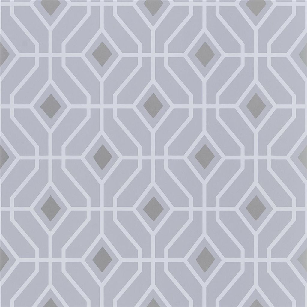 Обои Designers Guild Majolica Laterza Platinum PDG1026/07