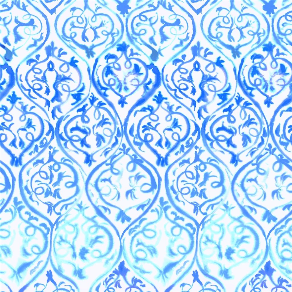 Панно Designers Guild Majolica Arabesque Cobalt PDG1029/01 Панно Designers Guild Majolica Arabesque Cobalt PDG1029/01