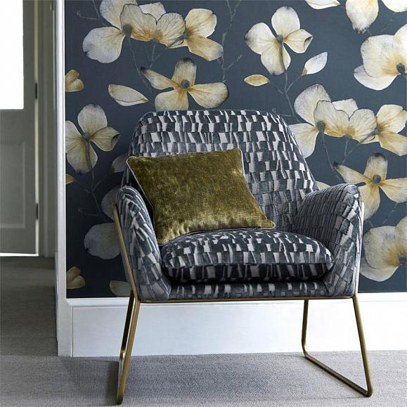 Обои Harlequin Momentum 5 Kienze Graphite/Gilver 111959 Обои Harlequin Momentum 5 Kienze Graphite/Gilver 111959