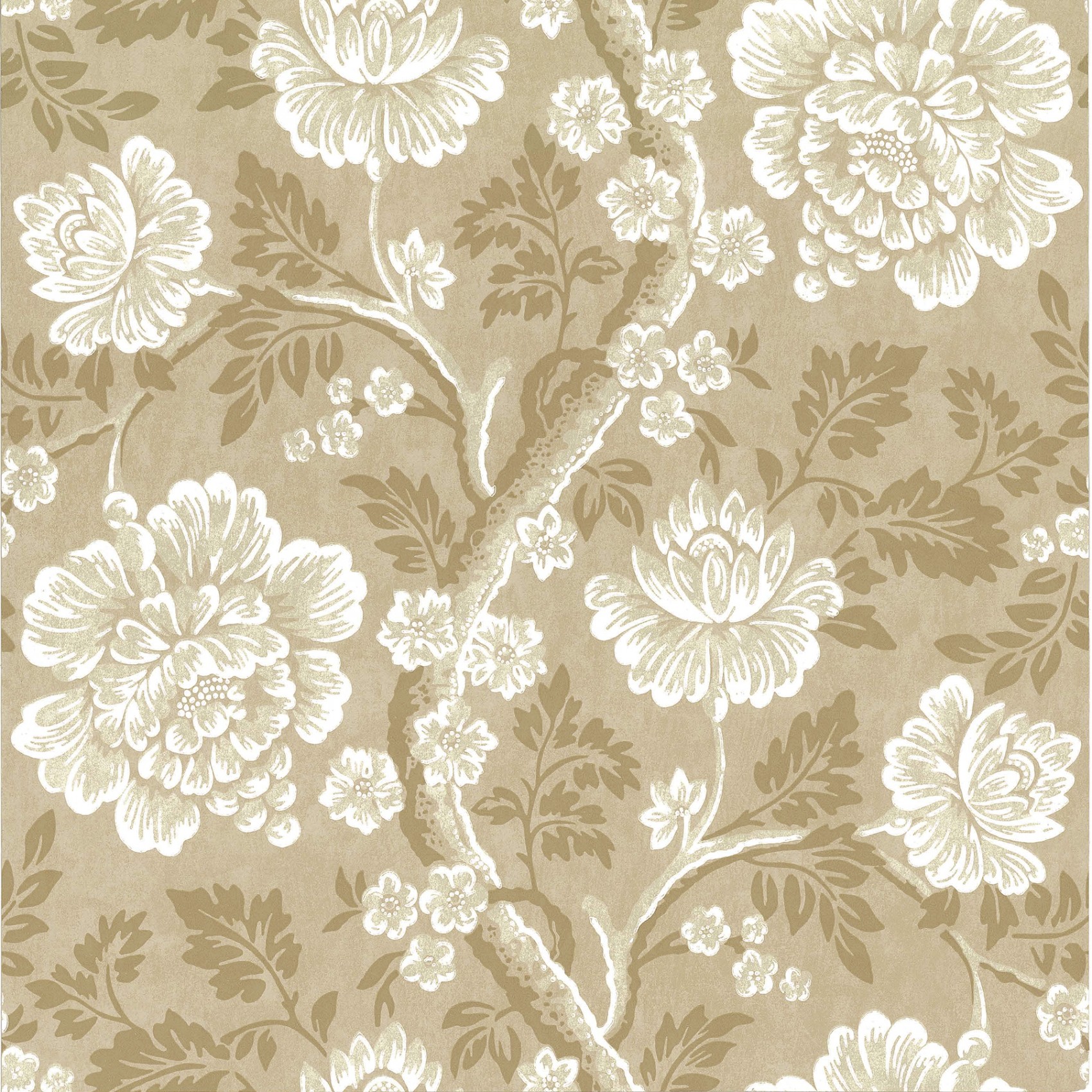 Обои Little Greene Archive Trails Gustav − Mudan 0247GUMUDAN