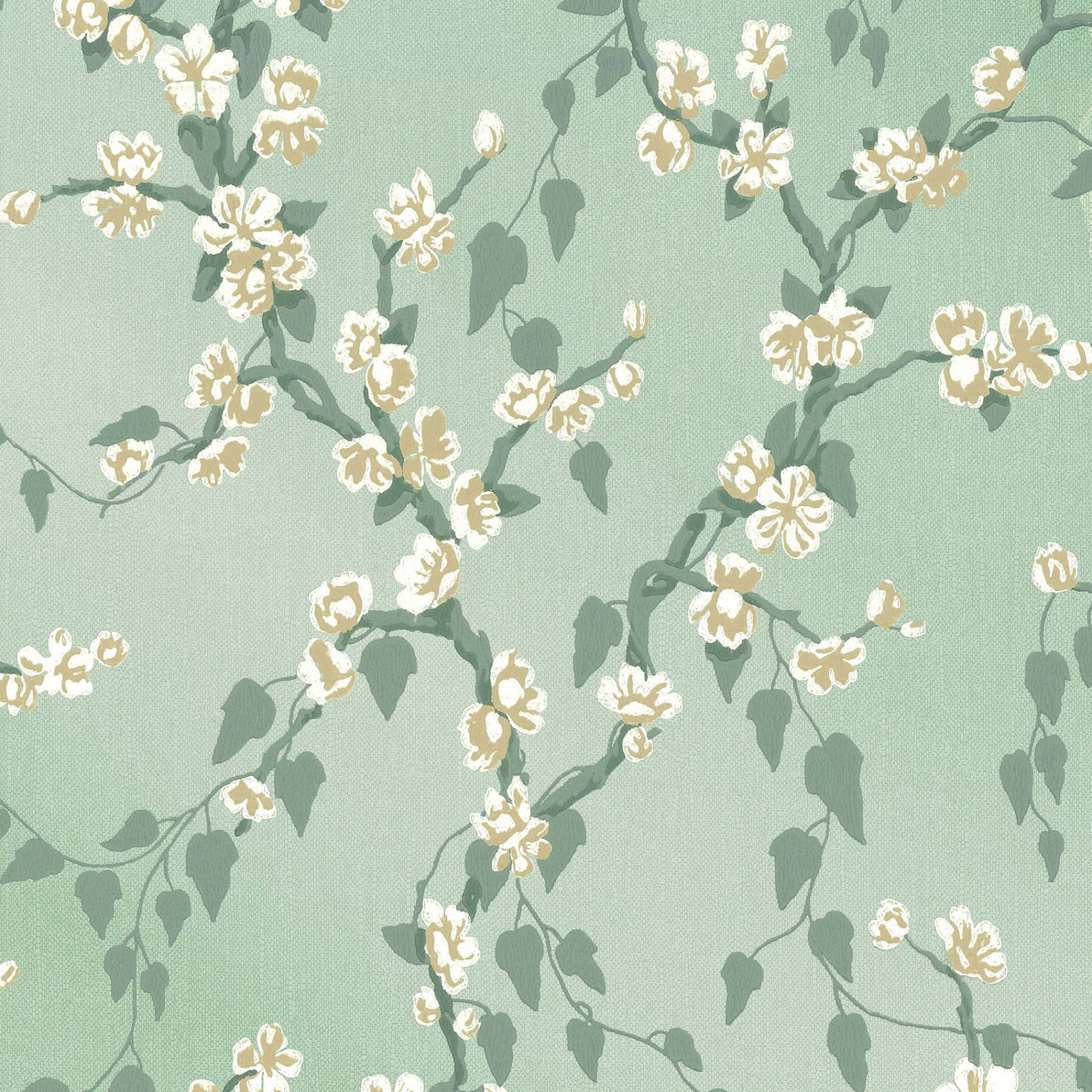 Обои Little Greene Archive Trails Sakura - Aqua Lustre 0247SAAQUAL