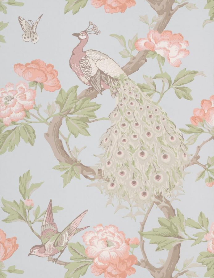 Обои Little Greene National Trust Papers Pavona - Pearl 0245PAPEARL