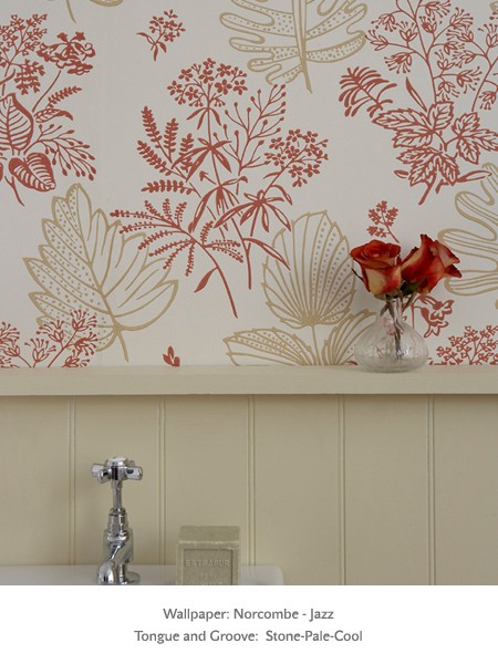 Обои Little Greene 1950s Wallpaper Norcombe - Jazz фото в интерьере Обои Little Greene 1950s Wallpaper Norcombe - Jazz фото в интерьере