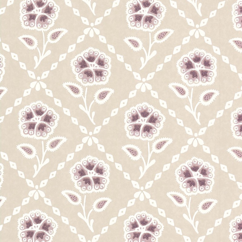 Обои Little Greene Revolution Papers Whitehall - Cassis 0284WHCASSI