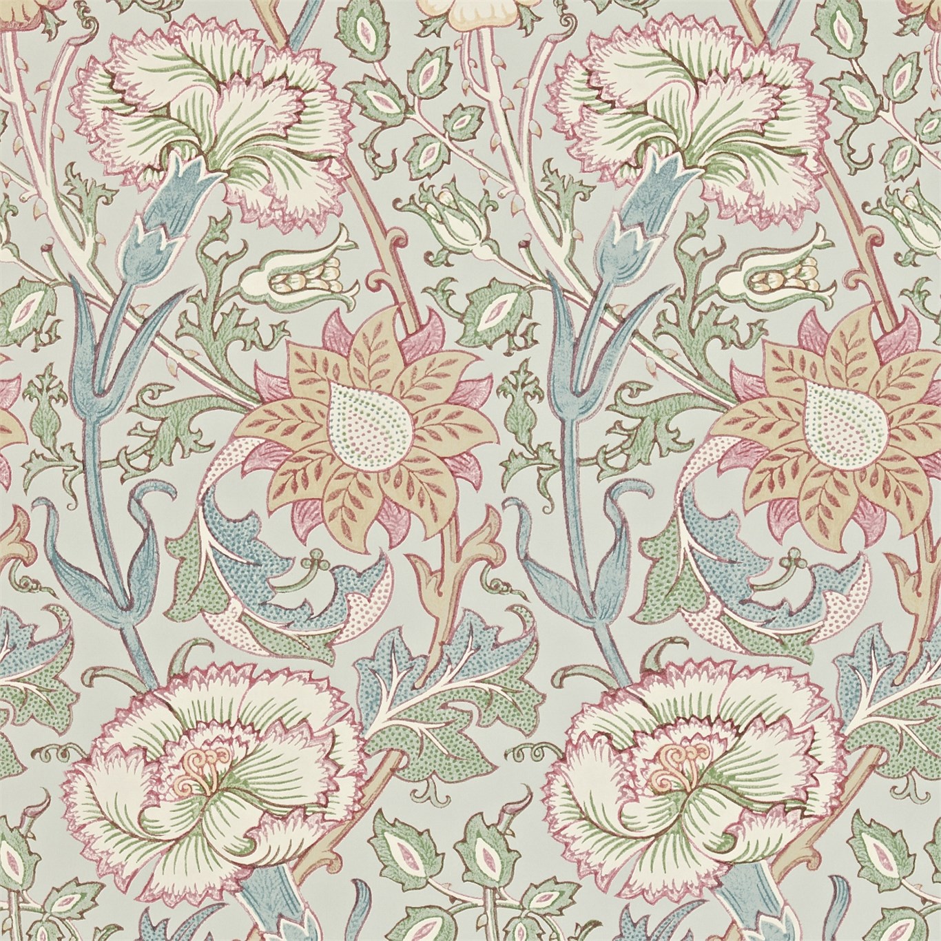 Обои Morris Archive Wallpapers II Pink & Rose 212568