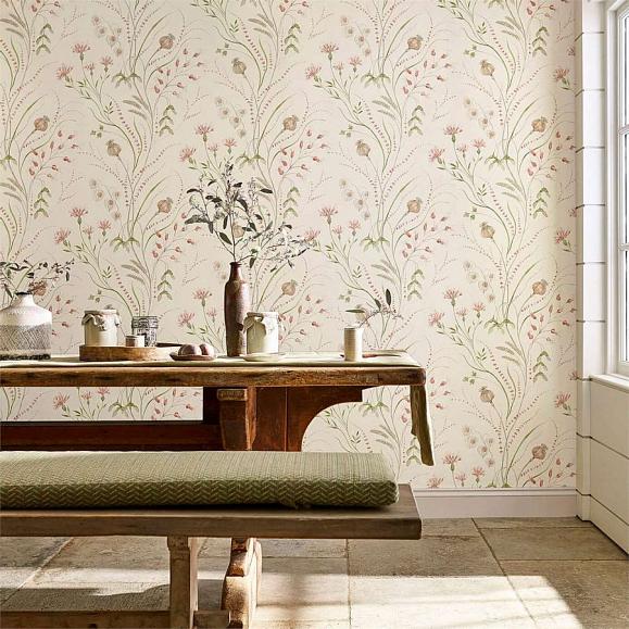Обои Sanderson Embleton Bay Summer Harvest 216495 фото в интерьере