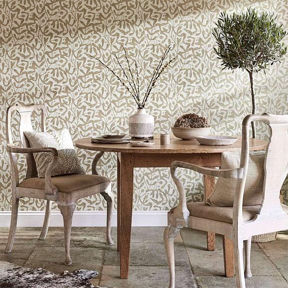 Обои Sanderson Embleton Bay Sycamore Trail 216501 фото в интерьере
