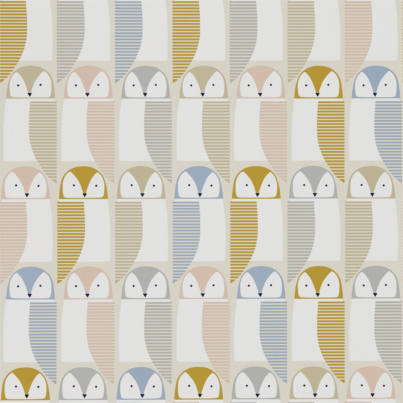 Обои Scion Noukku Barnie Owl 111518 Обои Scion Noukku Barnie Owl 111518