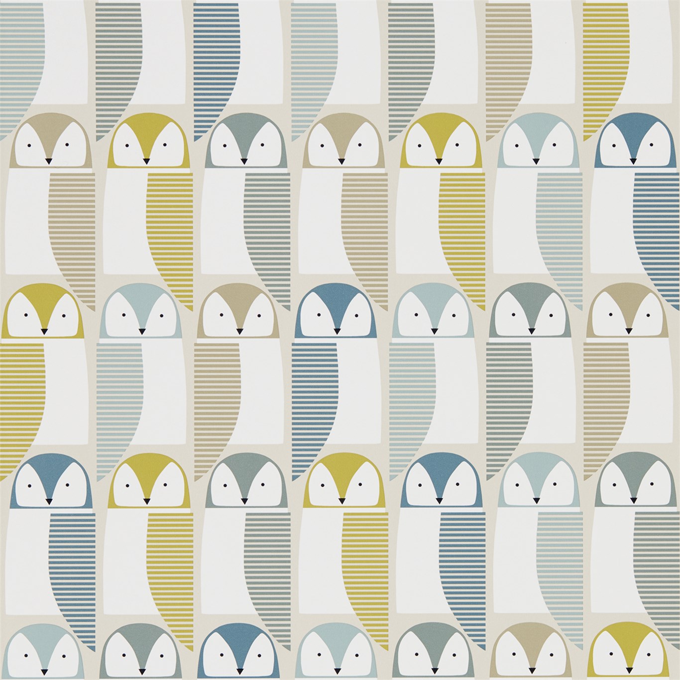 Обои Scion Noukku Barnie Owl 111519 Обои Scion Noukku Barnie Owl 111519