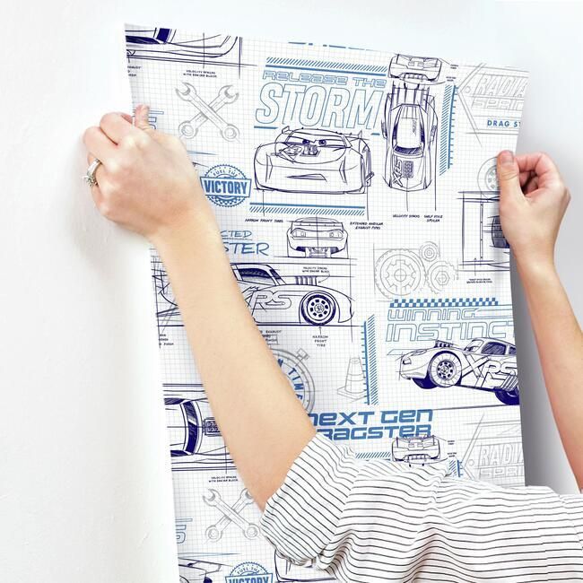 Обои York Disney IV Disney and Pixar Cars Schematic DI0916 Обои York Disney IV Disney and Pixar Cars Schematic DI0916