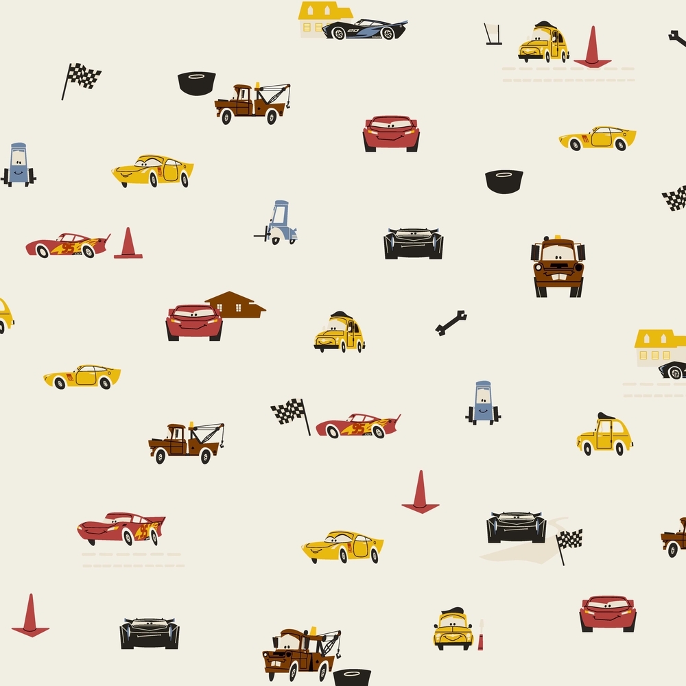 Обои York Disney IV Disney and Pixar Cars Racing Spot DI0922 Обои York Disney IV Disney and Pixar Cars Racing Spot DI0922